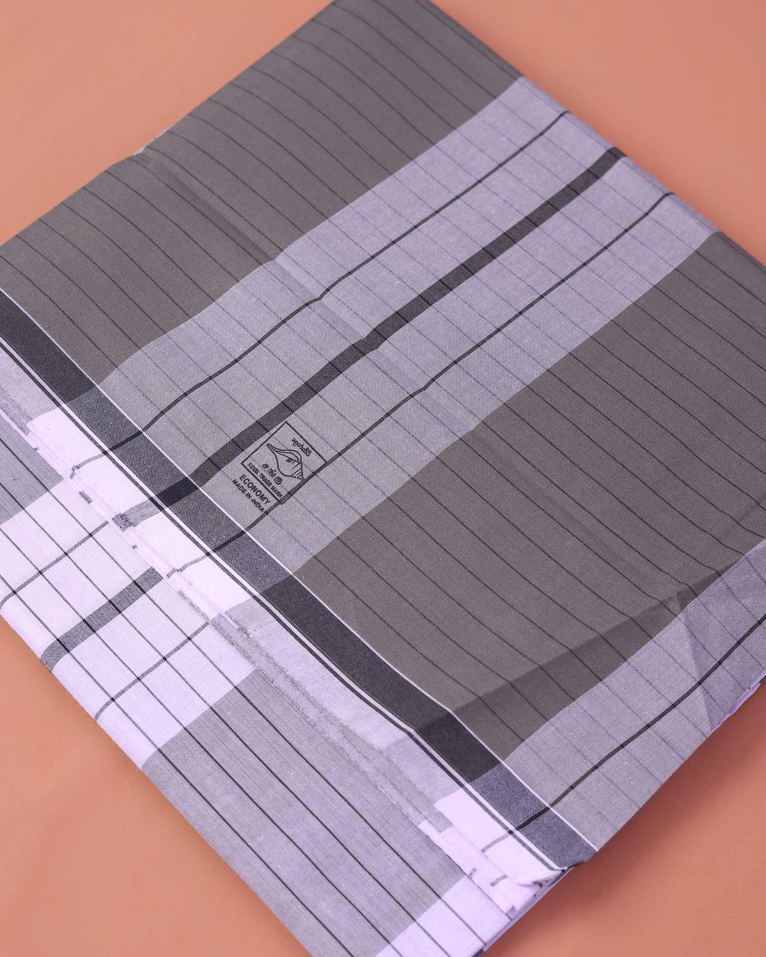 Men’s Sangu Brand Premium Cotton Lungi 2.10 Meter Length with Checked Pattern - Multi