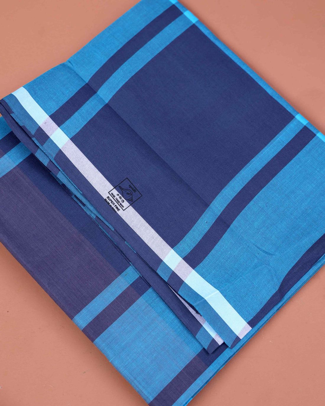 Sangu Brand Men's Premium Cotton Striped 2.10 Meter Stitched Lungi - Multi