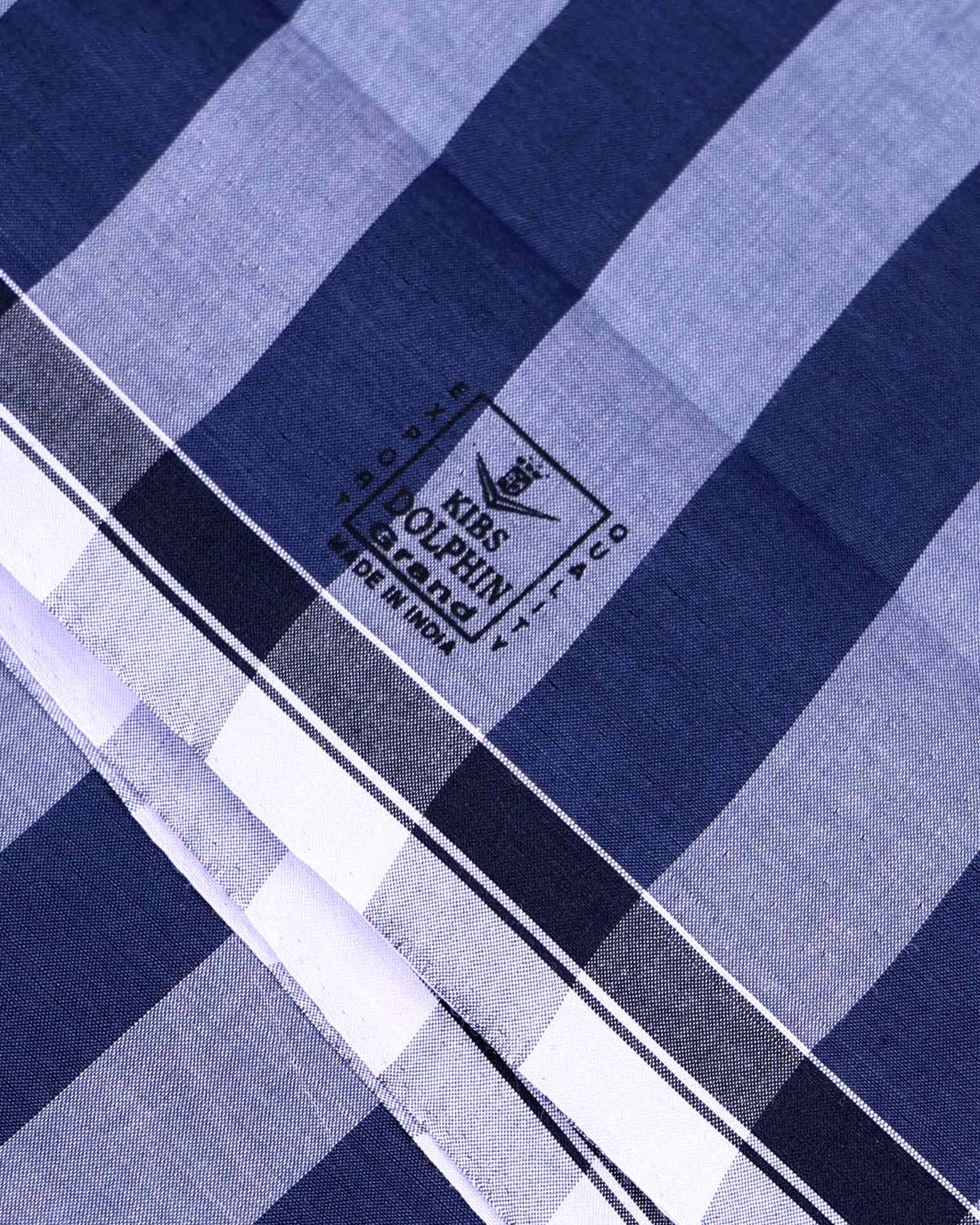 Kibs Brand Men's Premium Cotton Striped 2.20 Meter Stitched Lungi - Multi