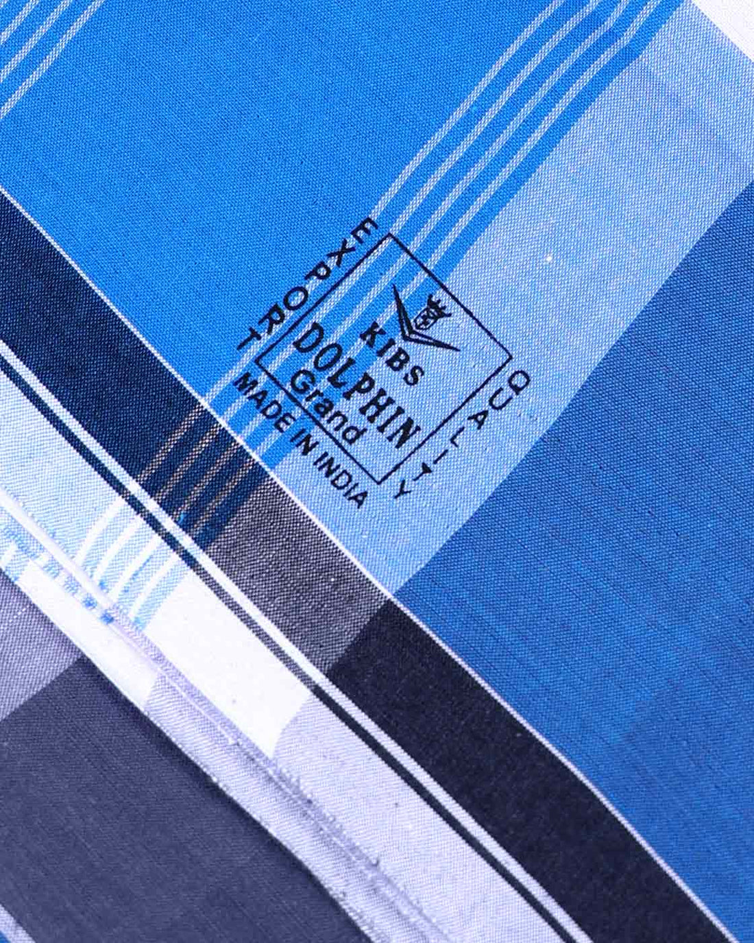 Kibs Brand Men's Premium Cotton Checked 2.20 Meter Stitched Lungi - Multi