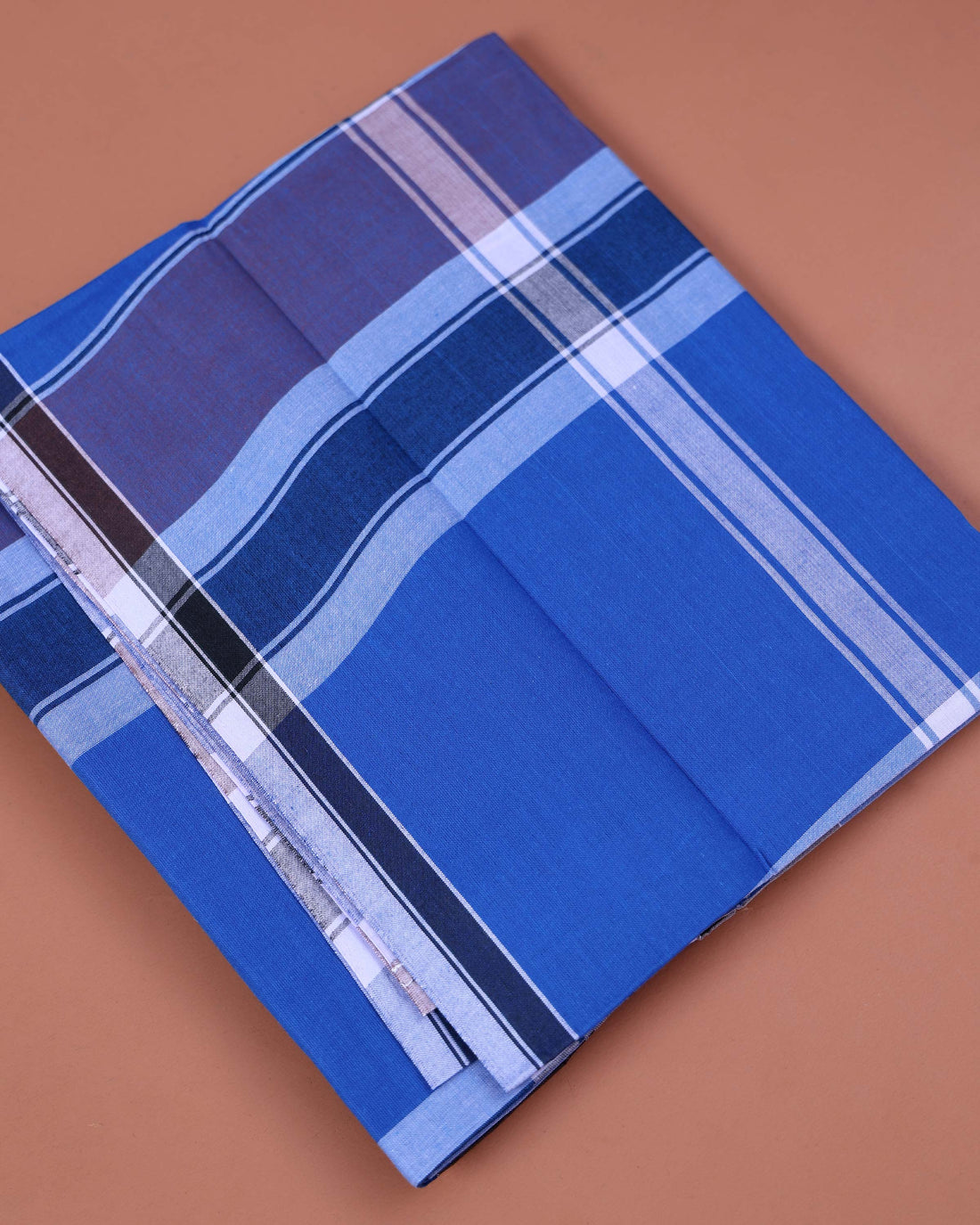 Jkt Brand Men's Premium Cotton Checked 2.10 Meter Stitched Lungi - Multi