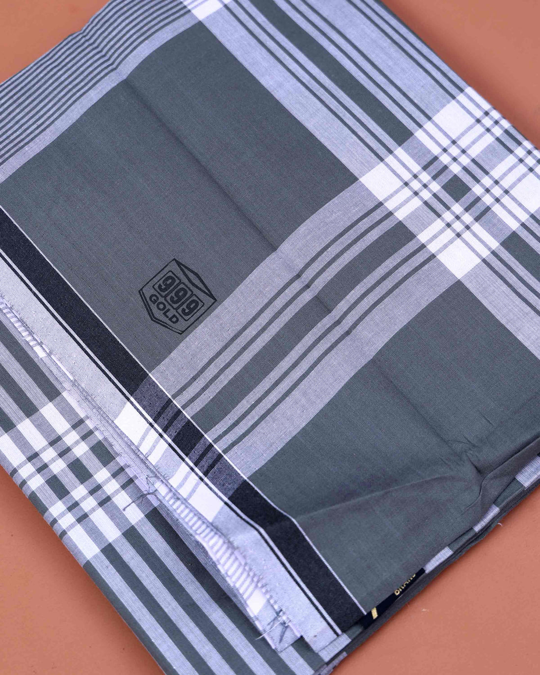999 Brand Men's Premium Cotton Striped 2.10 Meter Stitched Lungi - Multi