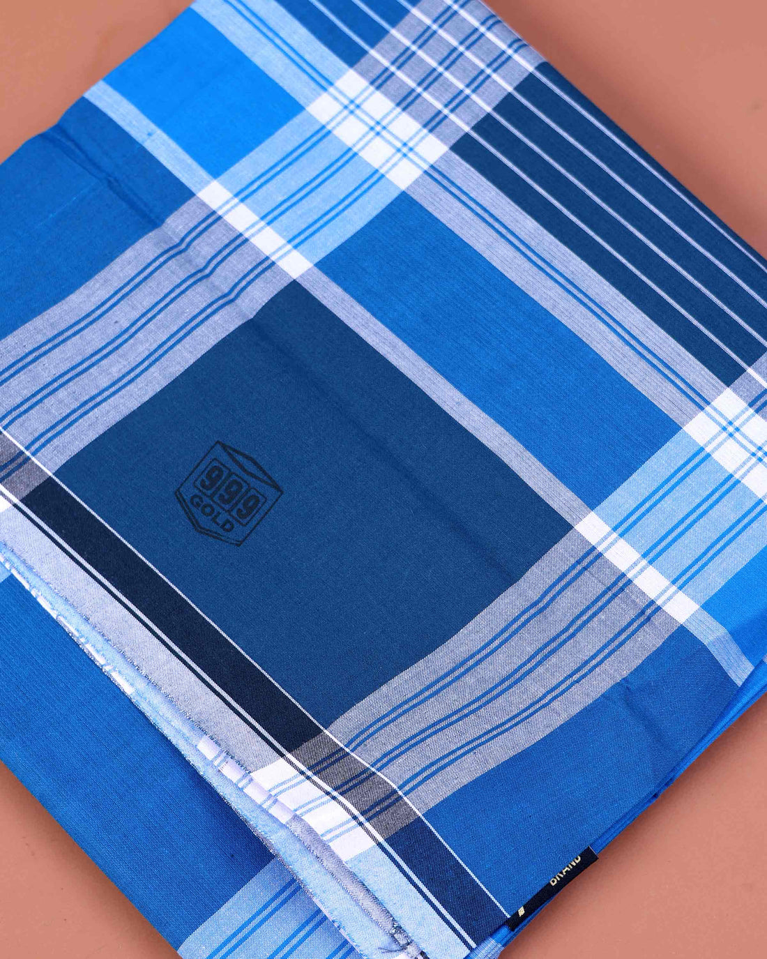 999 Brand Men's Premium Cotton Striped 2.10 Meter Stitched Lungi - Multi