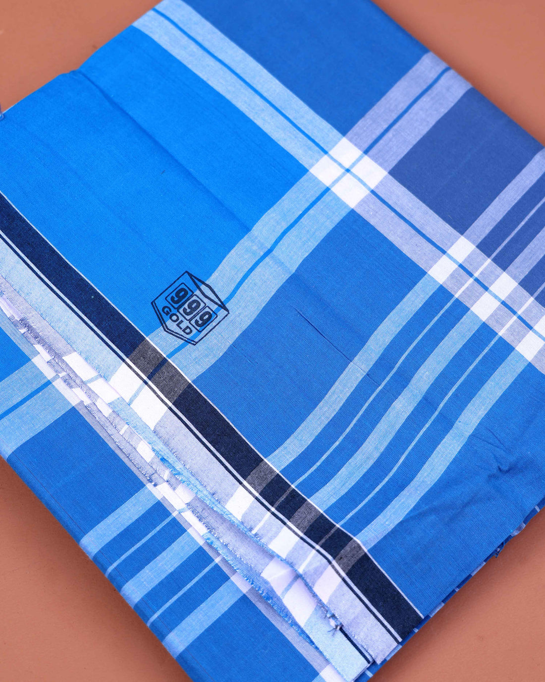 999 Brand Men's Premium Cotton Striped 2.10 Meter Stitched Lungi - Multi