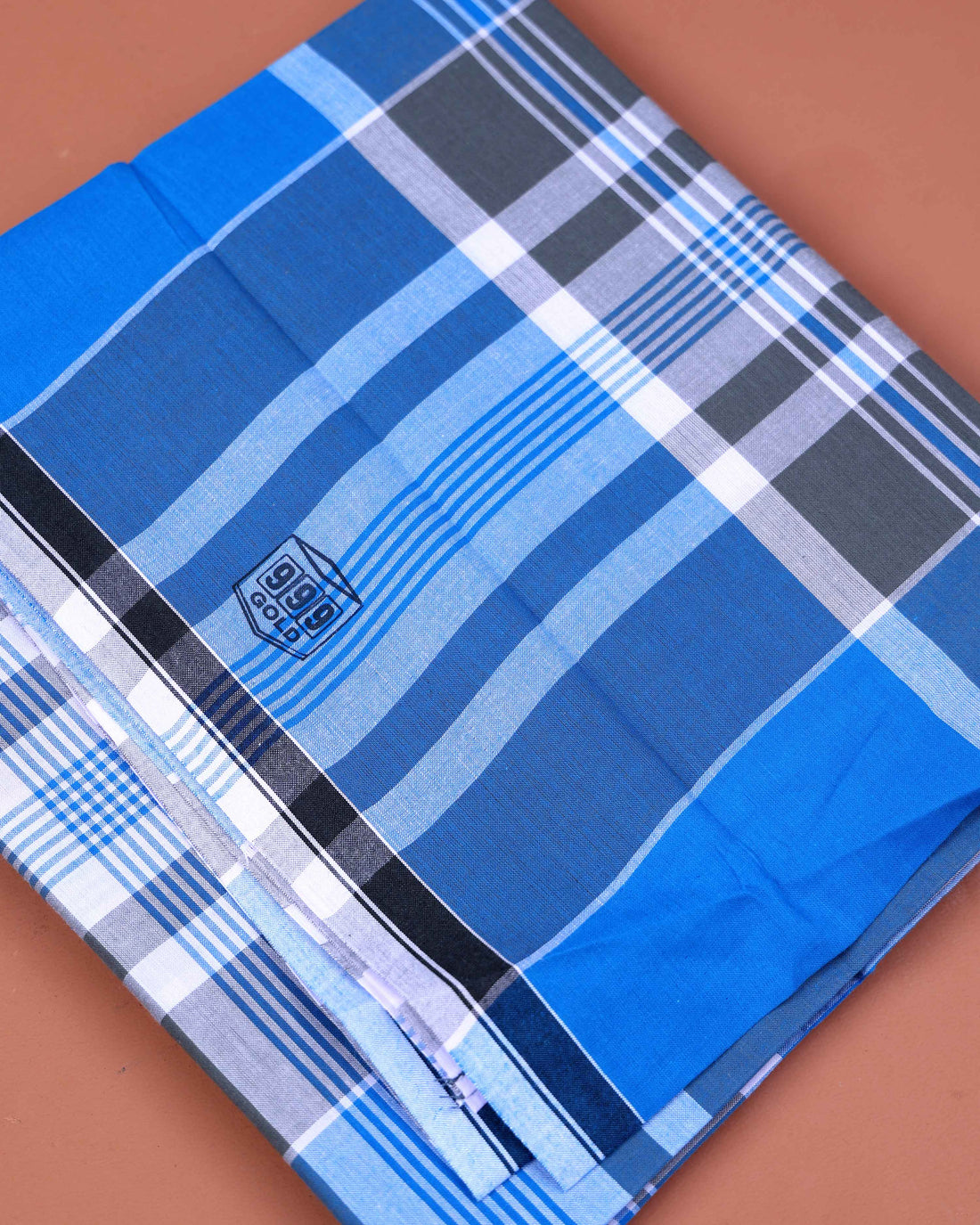 999 Brand Men's Premium Cotton Striped 2.10 Meter Stitched Lungi - Multi