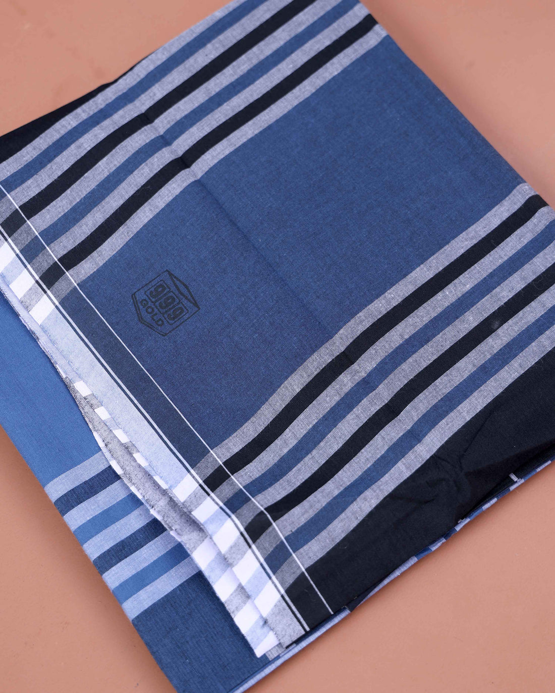 999 Brand Men's Premium Cotton Striped 2.10 Meter Stitched Lungi - Multi