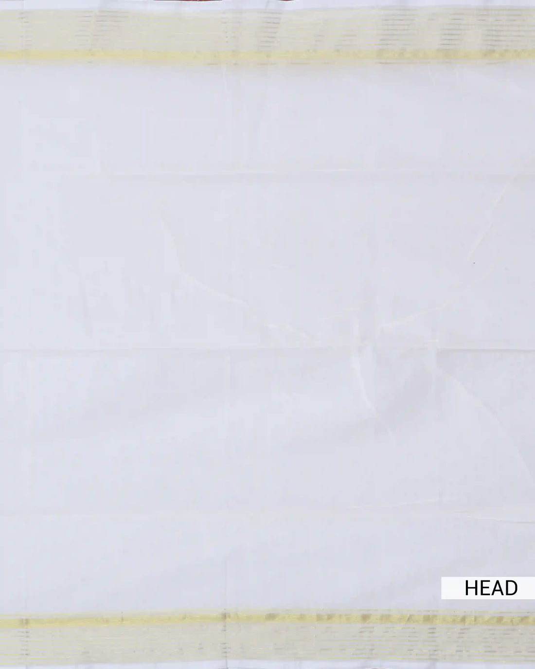 Mul Mul Cotton Saree with Solid Body Striped Border and Traditional Tassel Detailing - White