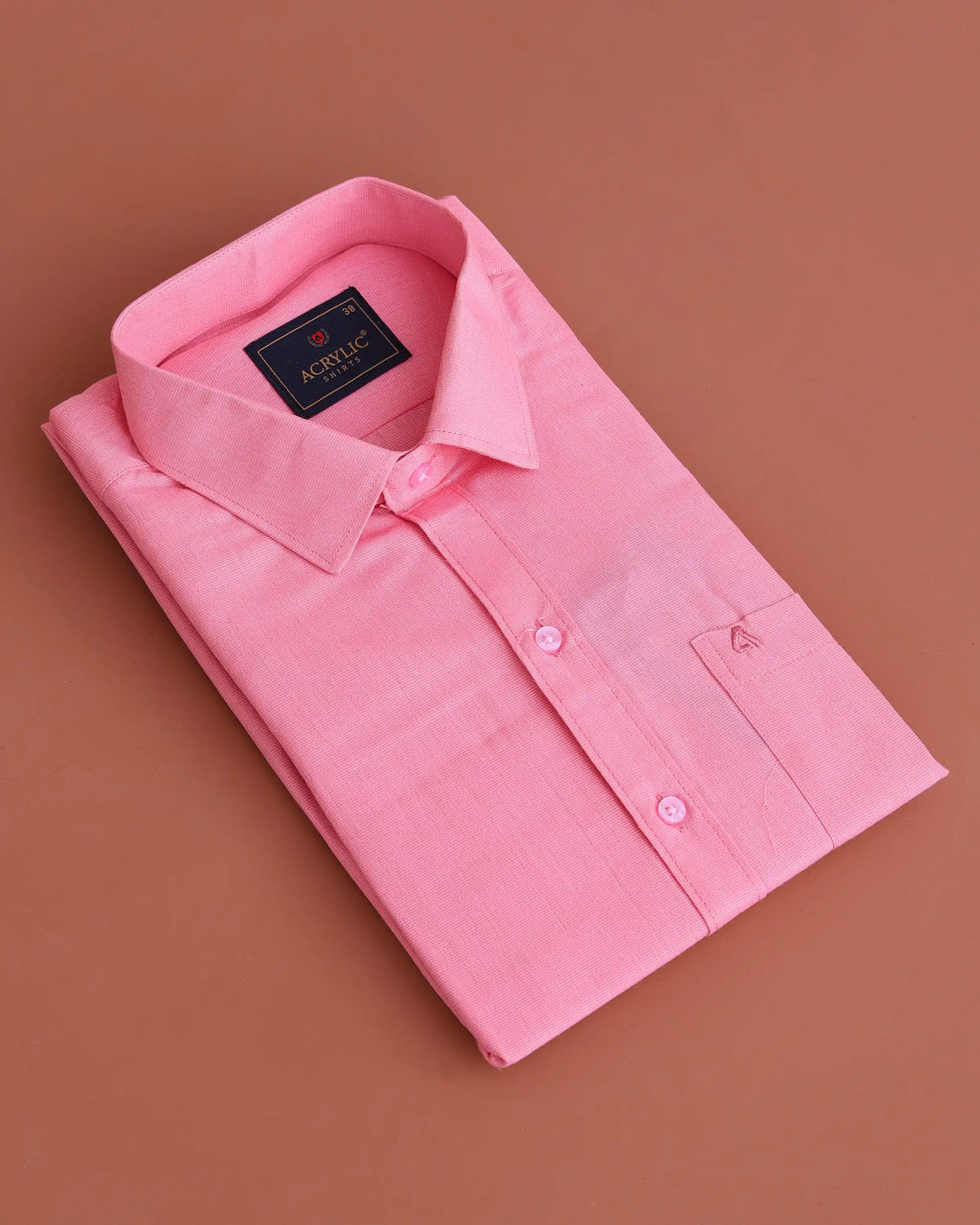 Traditional Couple Combo Gift Set with Men’s Shirt & Dhoti Set and Elegant Litchi Silk Saree - Pink
