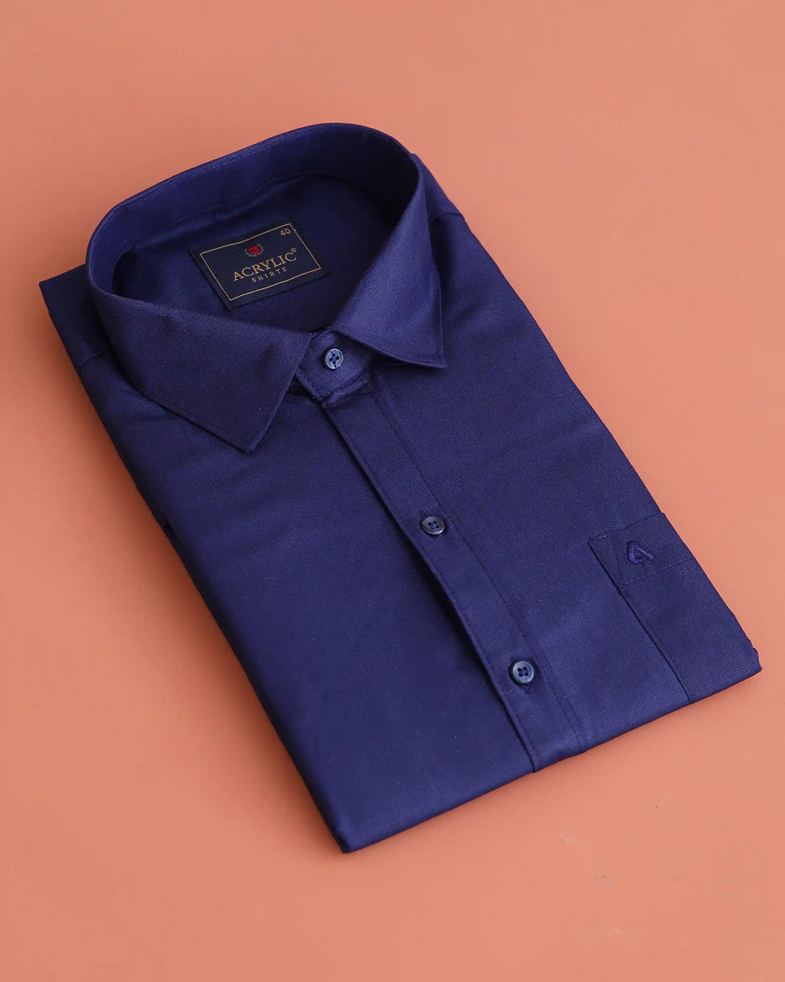 Traditional Couple Combo Gift Set with Men’s Shirt & Dhoti Set and Elegant Litchi Silk Saree - Navy Blue