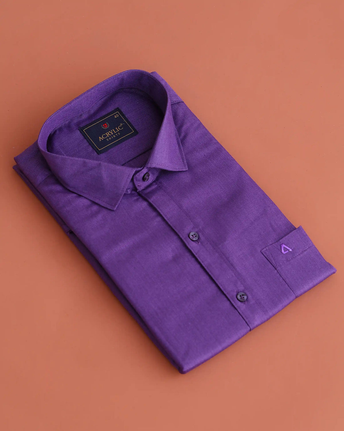 Traditional Couple Combo Gift Set with Men’s Shirt & Dhoti Set and Elegant Litchi Silk Saree - Purple