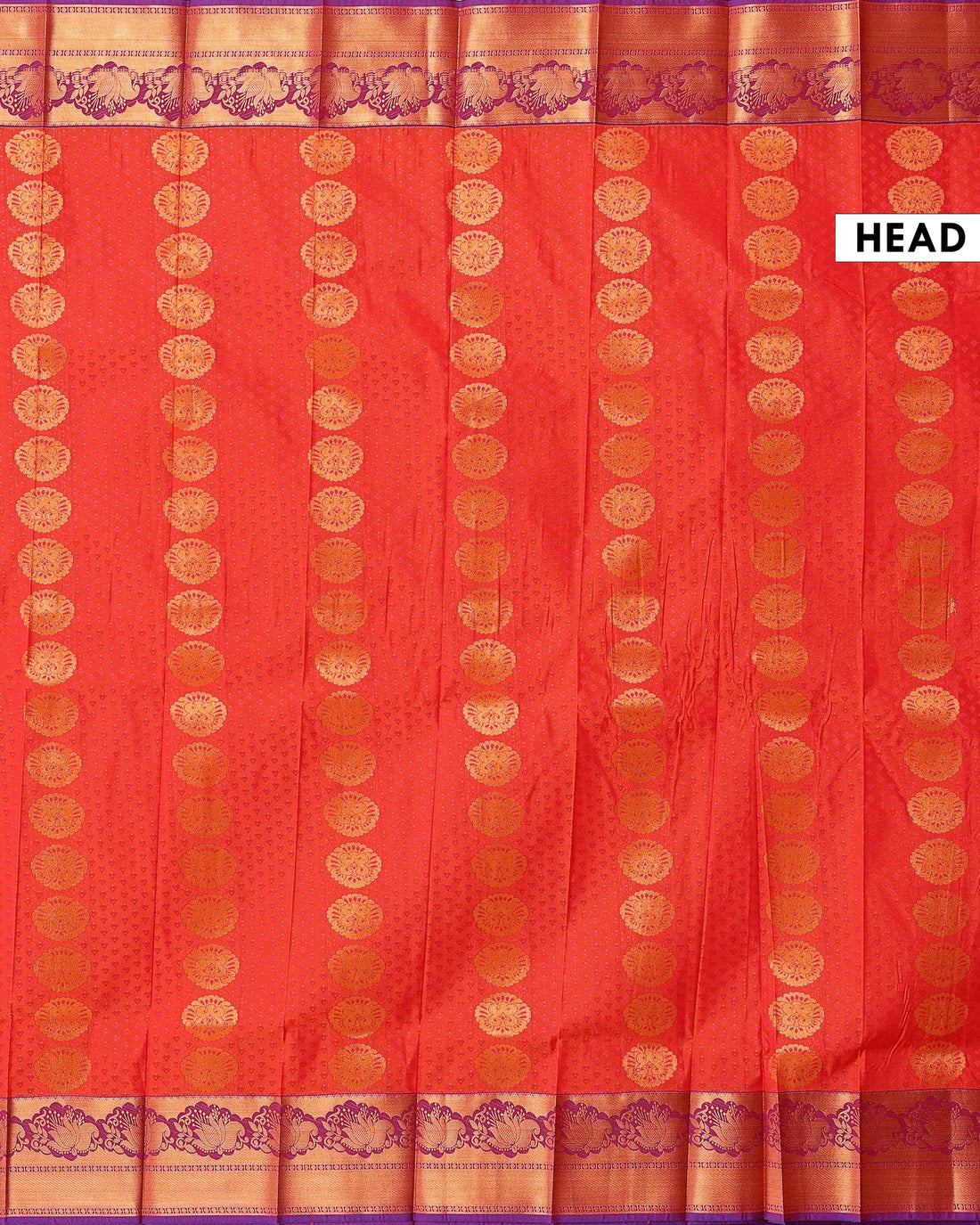 Buy 1 Get 2 Offer Silk Saree-orange-one