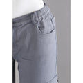 Buy Women Grey Jogger Cargo Jeans Online