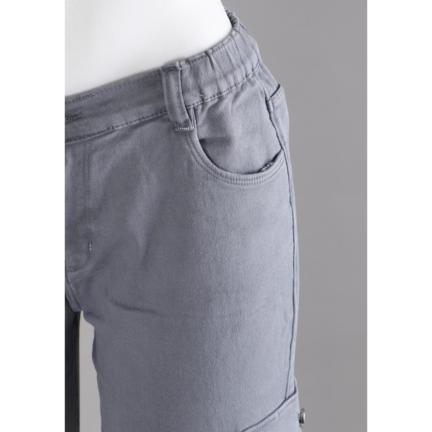 Buy Women Grey Jogger Cargo Jeans Online