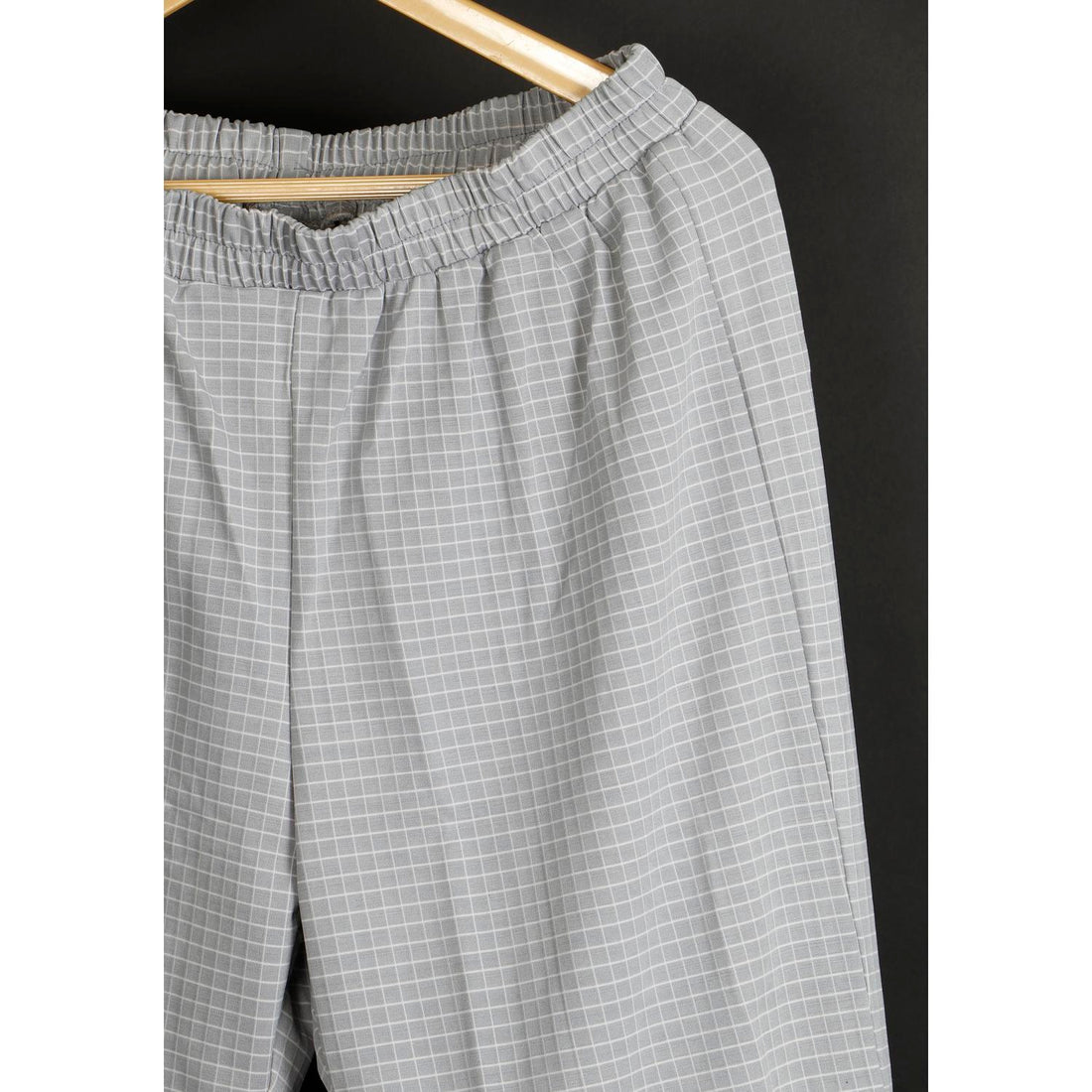 Women's Grey Colour Cotton Pant