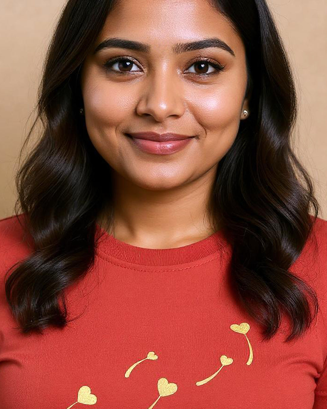 Women's Graphic T-Shirt - Red