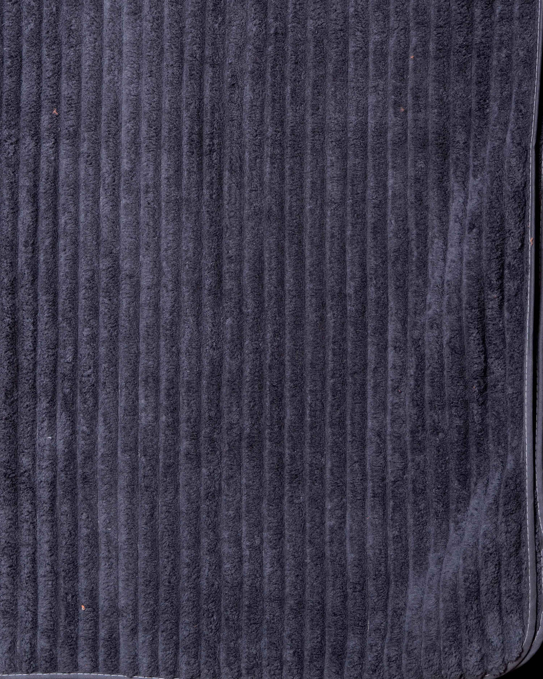 Modern Textured Corduroy-Style Towel - Dark Grey