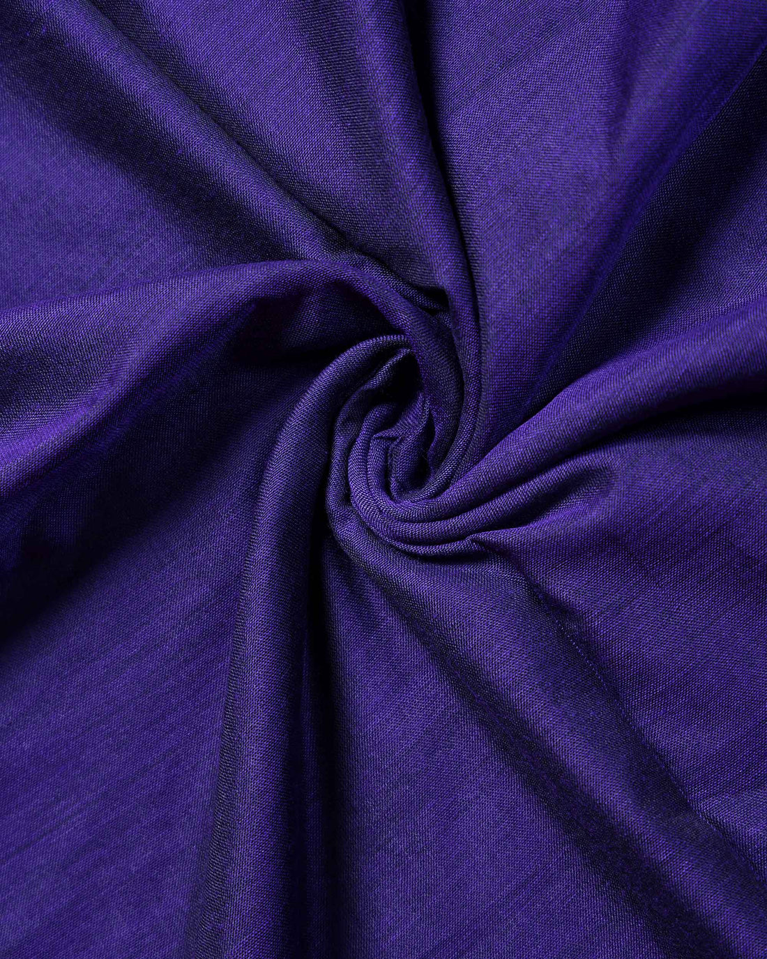 Traditional Khadi Cotton Saree with Woven Border and Contrast Printed Blouse Piece - Violet