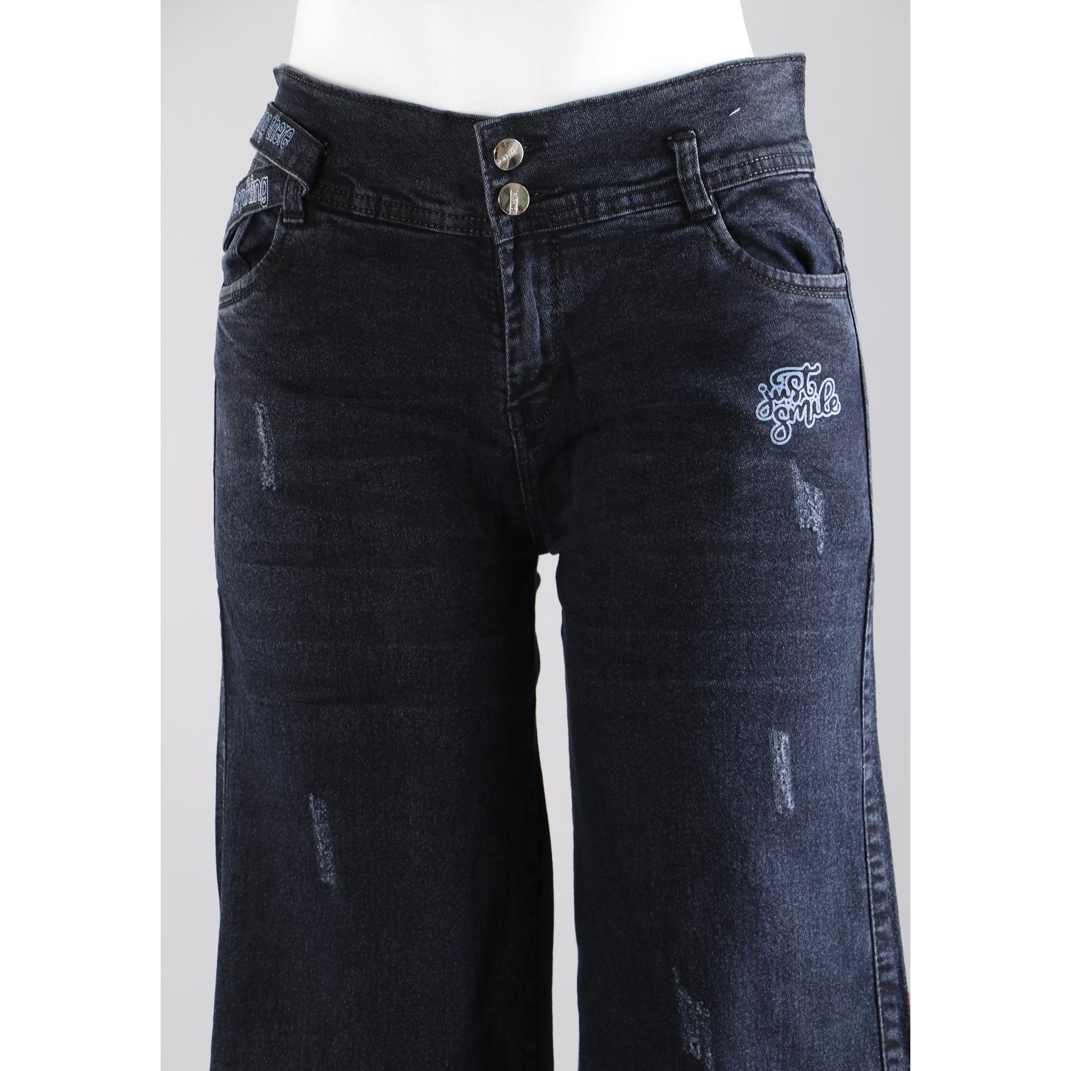 Shop Women Black Mom Fit  Button Jeans Online