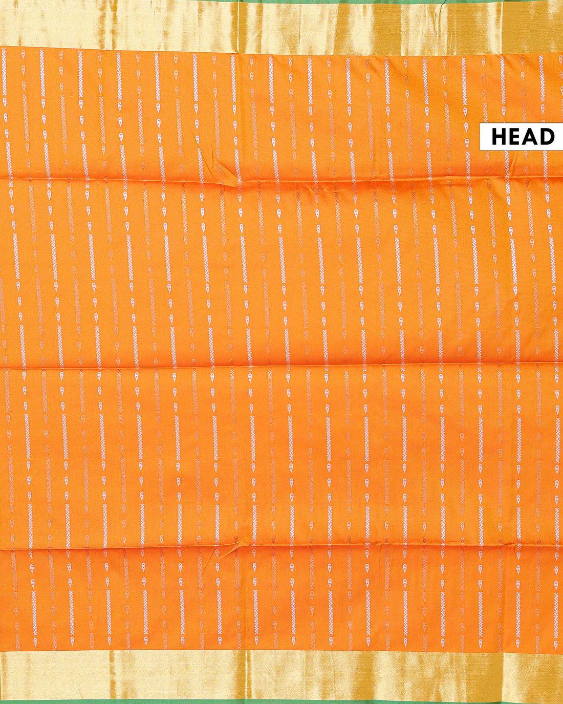 Ethnic Thread Design Soft Silk Saree - Yellow