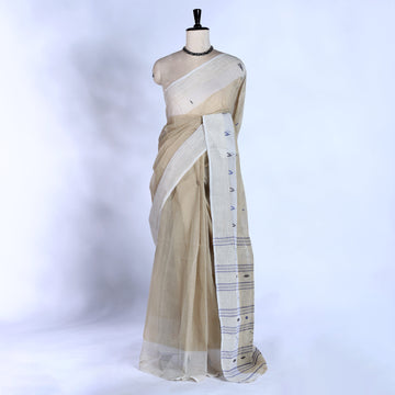 Bengal Cotton Saree For Women | Daily Office Wear Summer Collection | Jeyachandran - Full View
