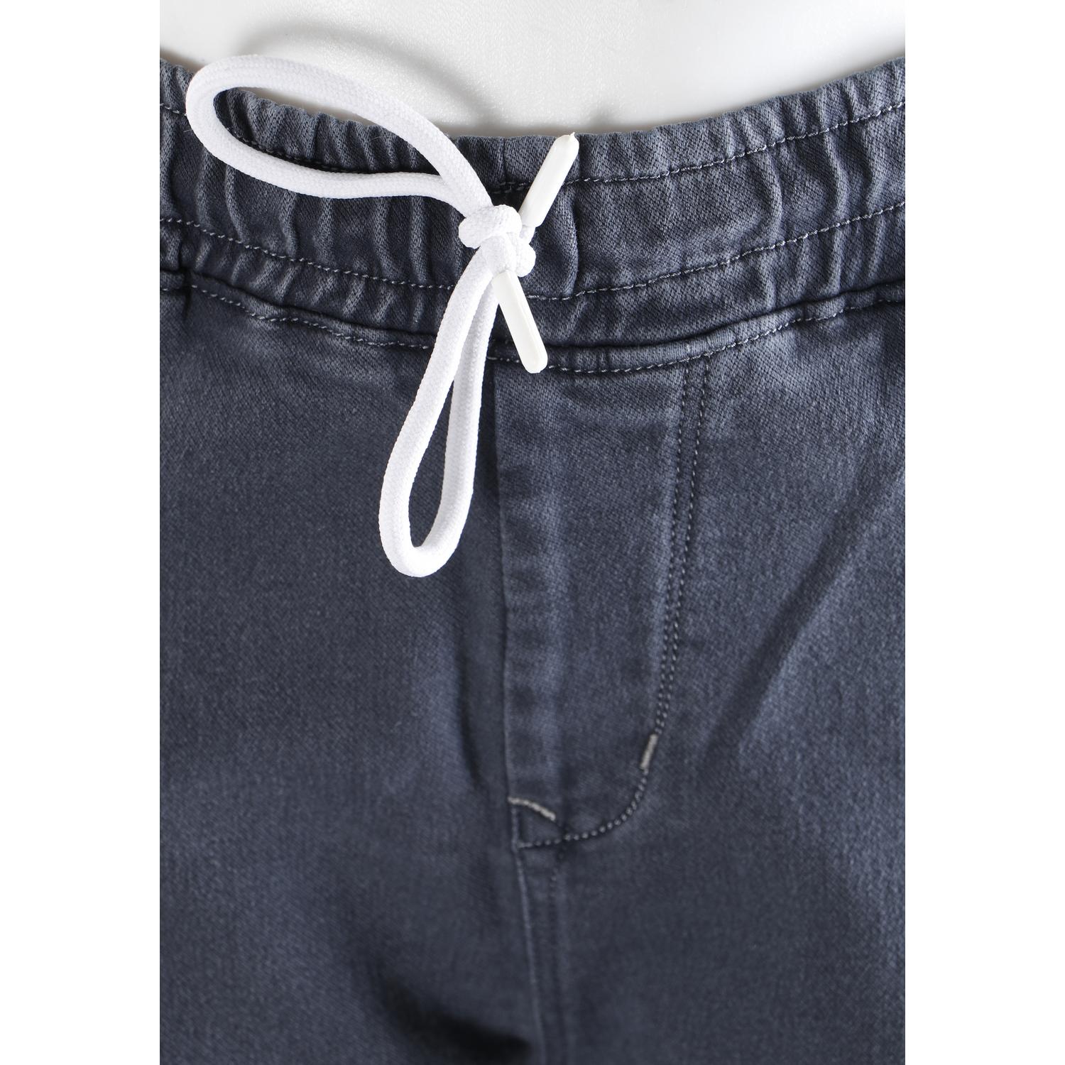 Shop Women Grey Mom Fit Cargo Jeans