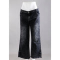 Women Black Mom Fit Jeans
