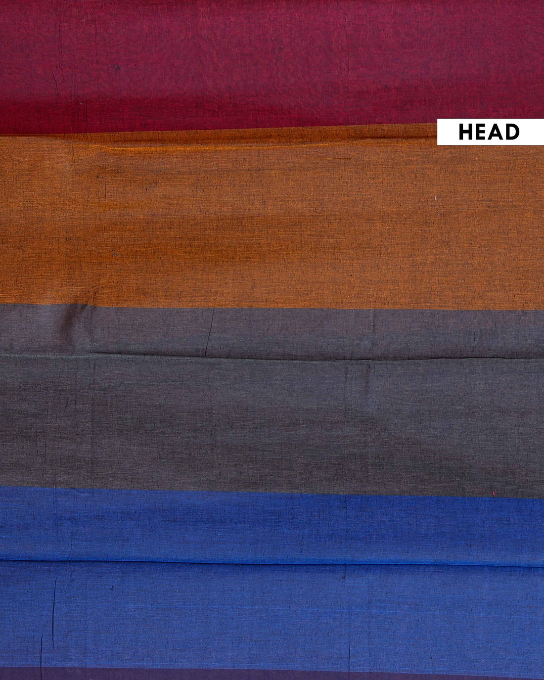 Handwoven Mul Mul Cotton Saree with Bold Striped Pattern and Tassel Detailing - Multi
