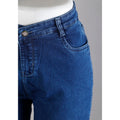 Buy Women Blue Mom Fit Jeans
