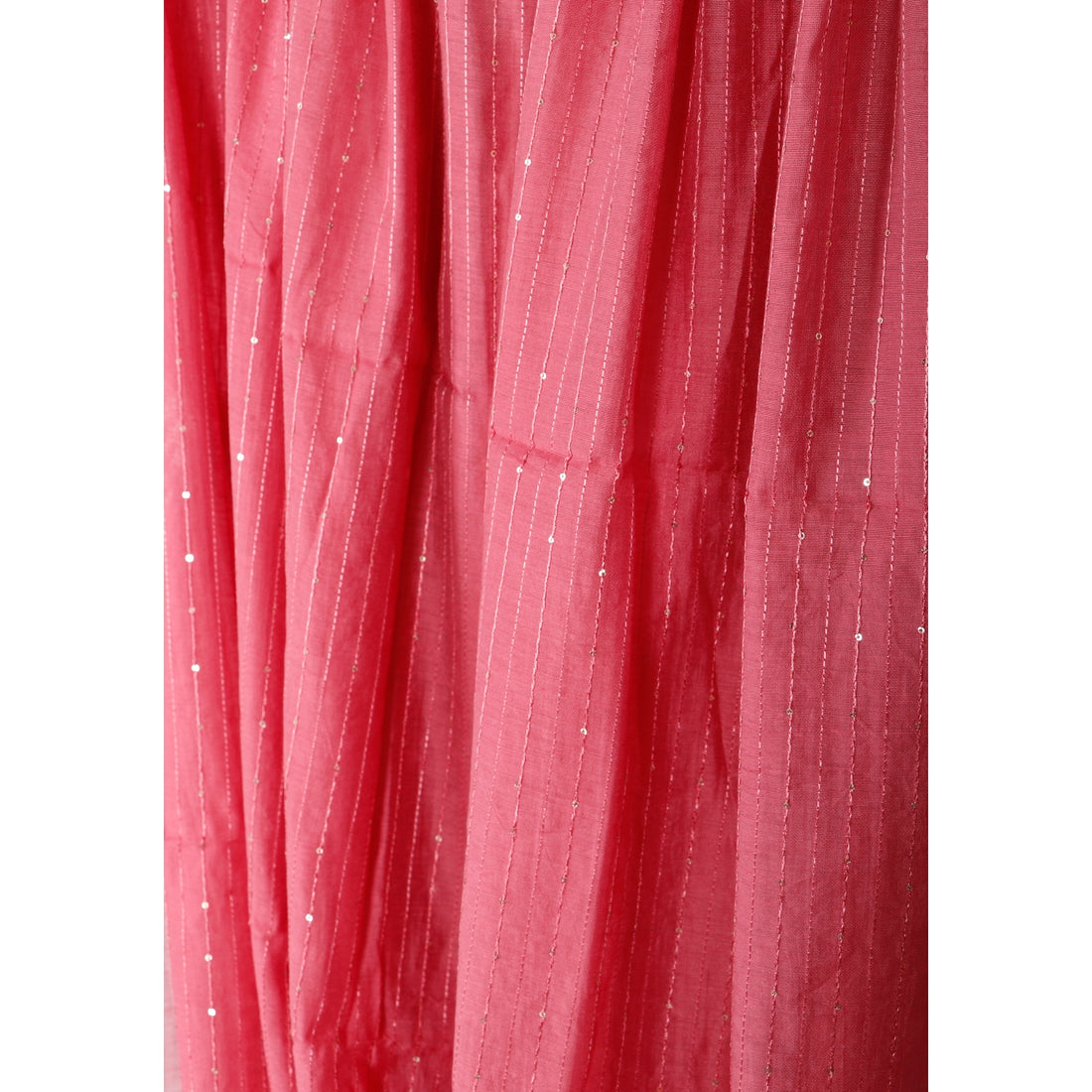 Pink Colour Embroidred Stole