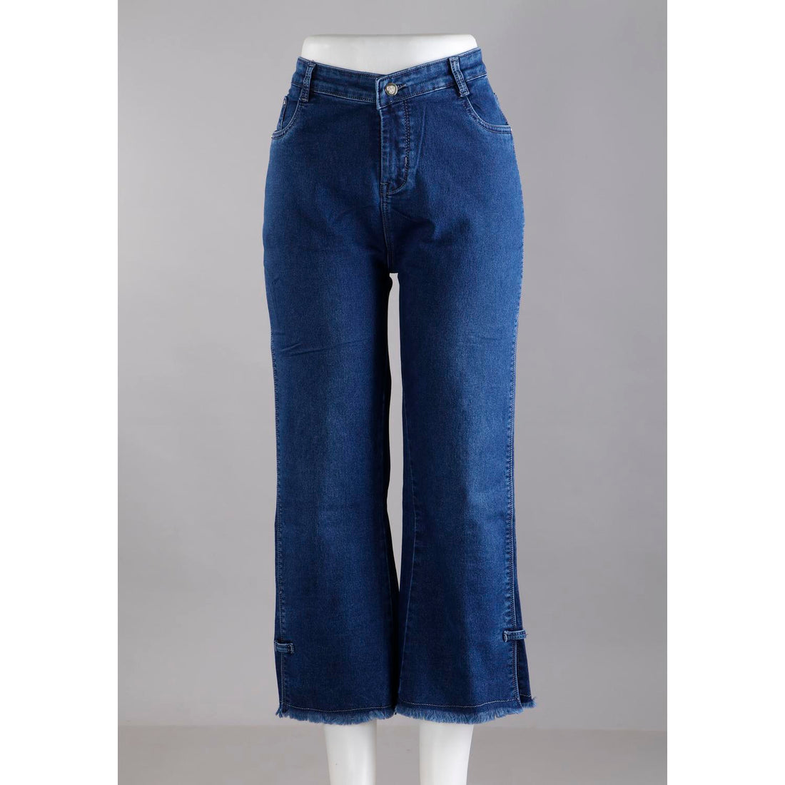 Women Blue Mom Fit Jeans
