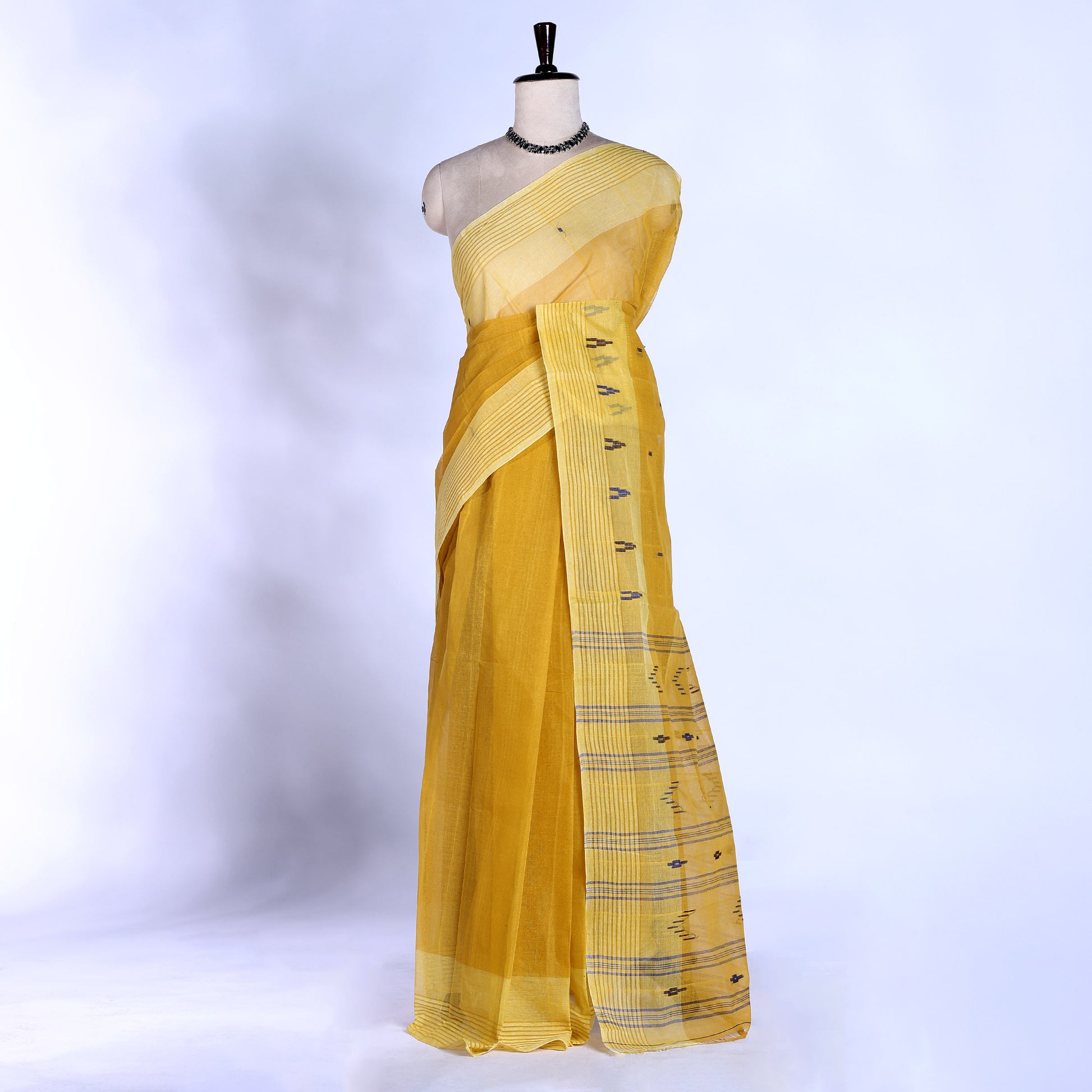 Bengal Cotton Saree For Women | Daily Office Wear Summer Collection | Jeyachandran - Full View