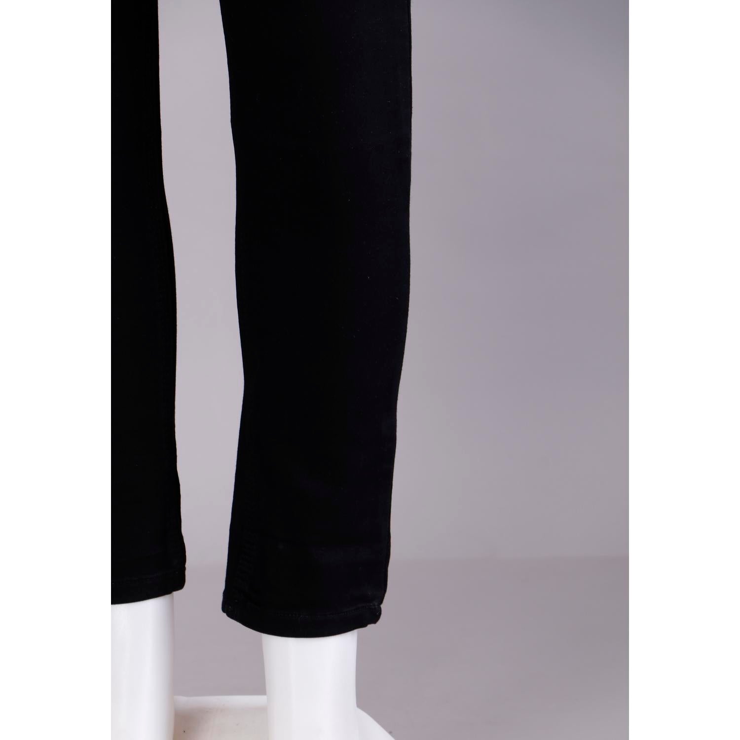 Buy Women Black Pencil Cut Jeans Online