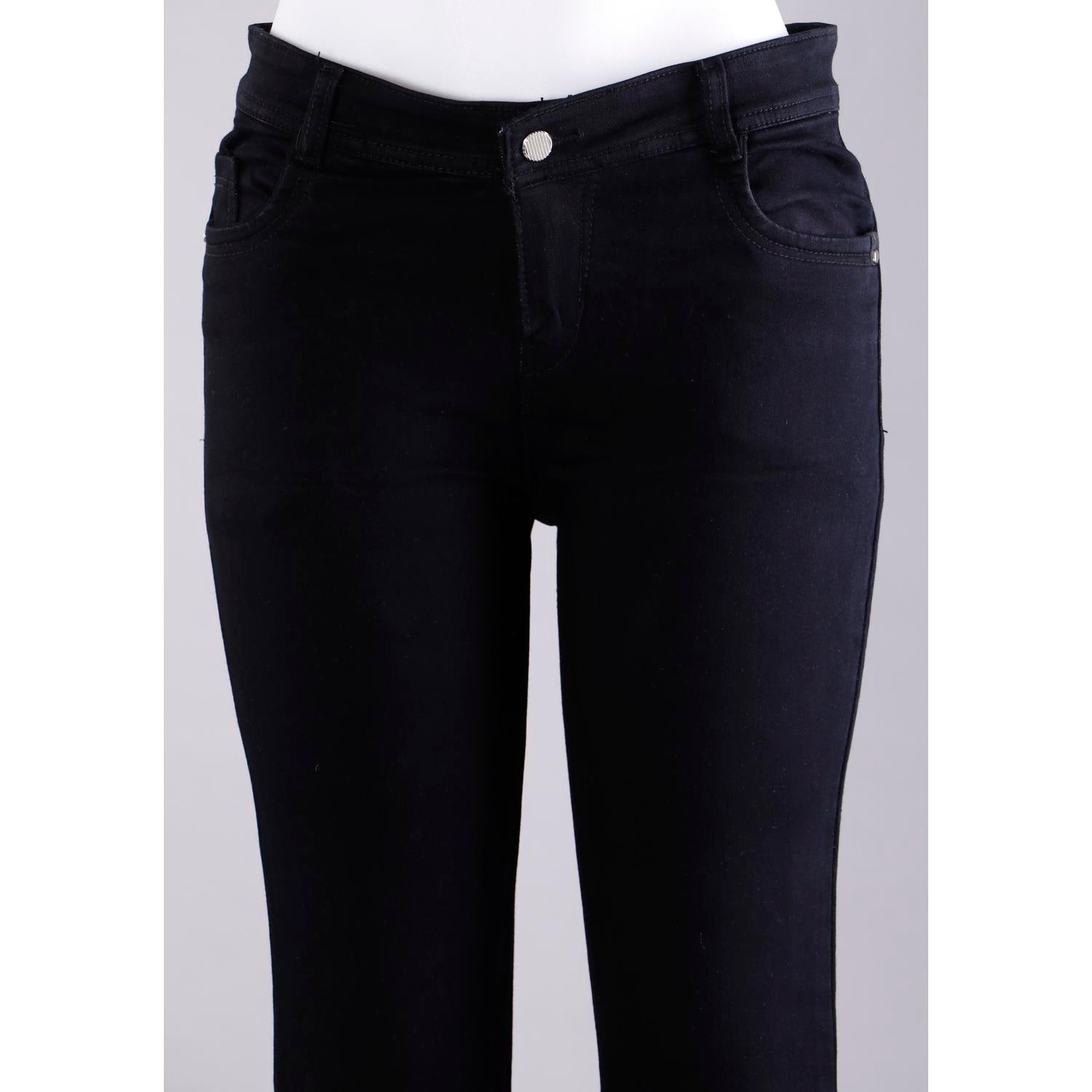 Shop Women Black Pencil Cut Jeans Online