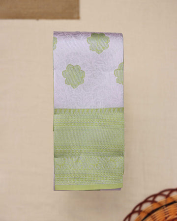 Lavender Colour Premium Silk Saree