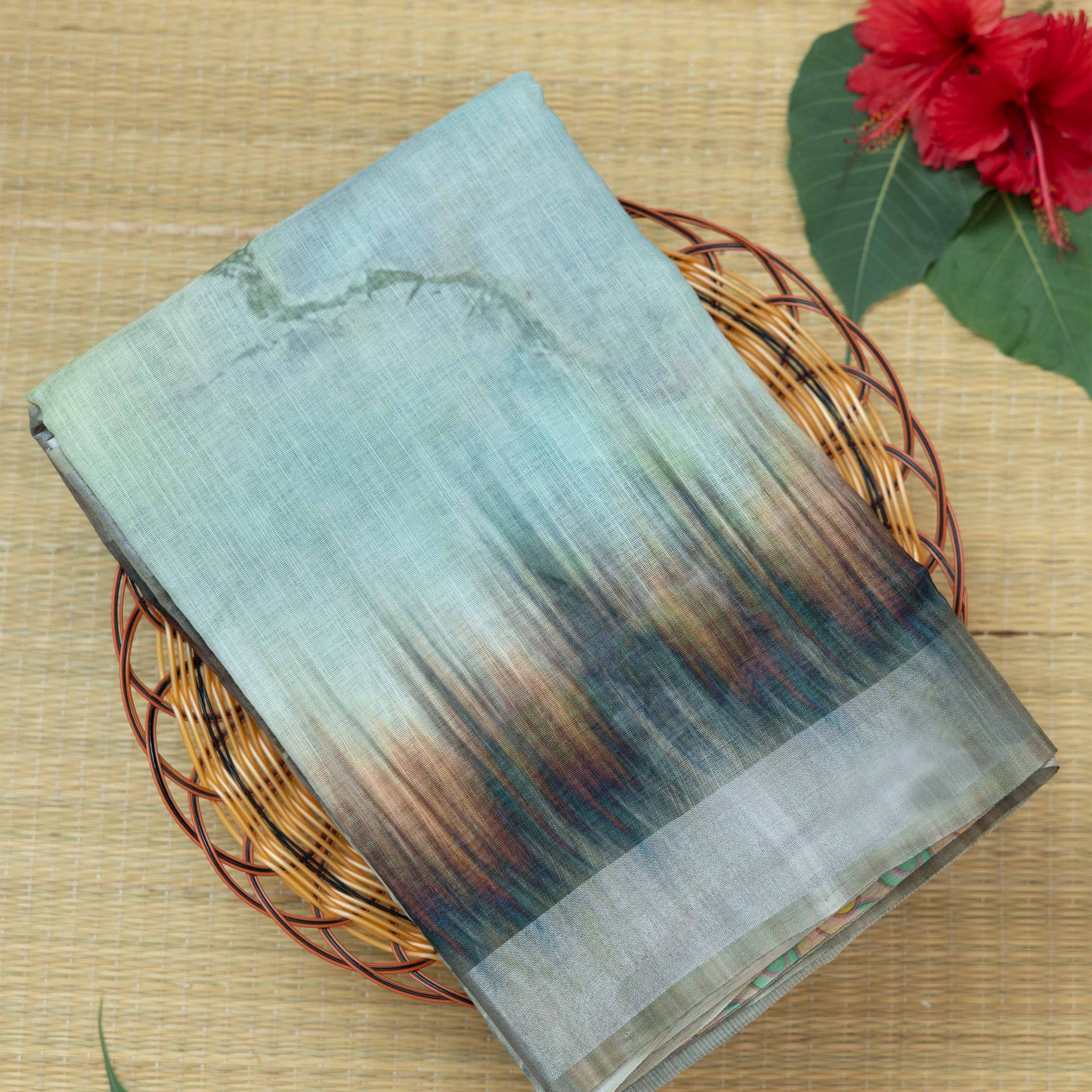 Multi Colour Cotton Saree