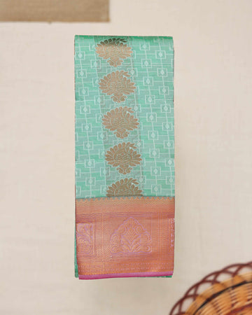 Green  Colour Premium Silk Saree