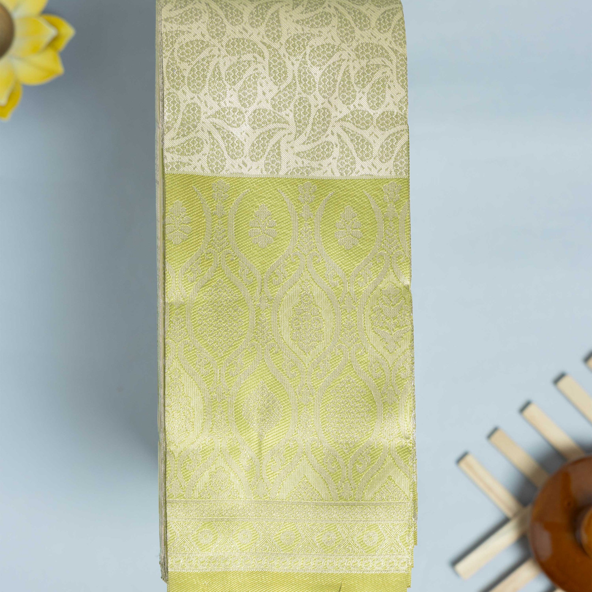 Cream Color Elampillai Silk Cotton Sarees
