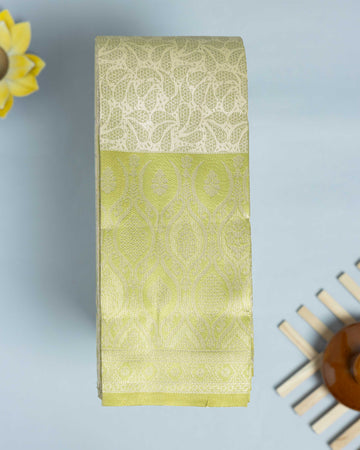 Cream Color Elampillai Silk Cotton Sarees
