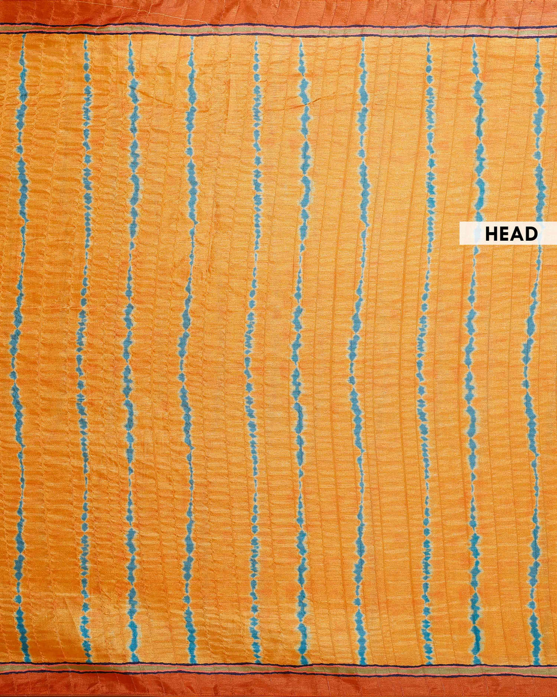 Elegant Semi Tussar Silk Saree with Intricate Nature-Inspired Patterns and Textured Stripes - Yellow
