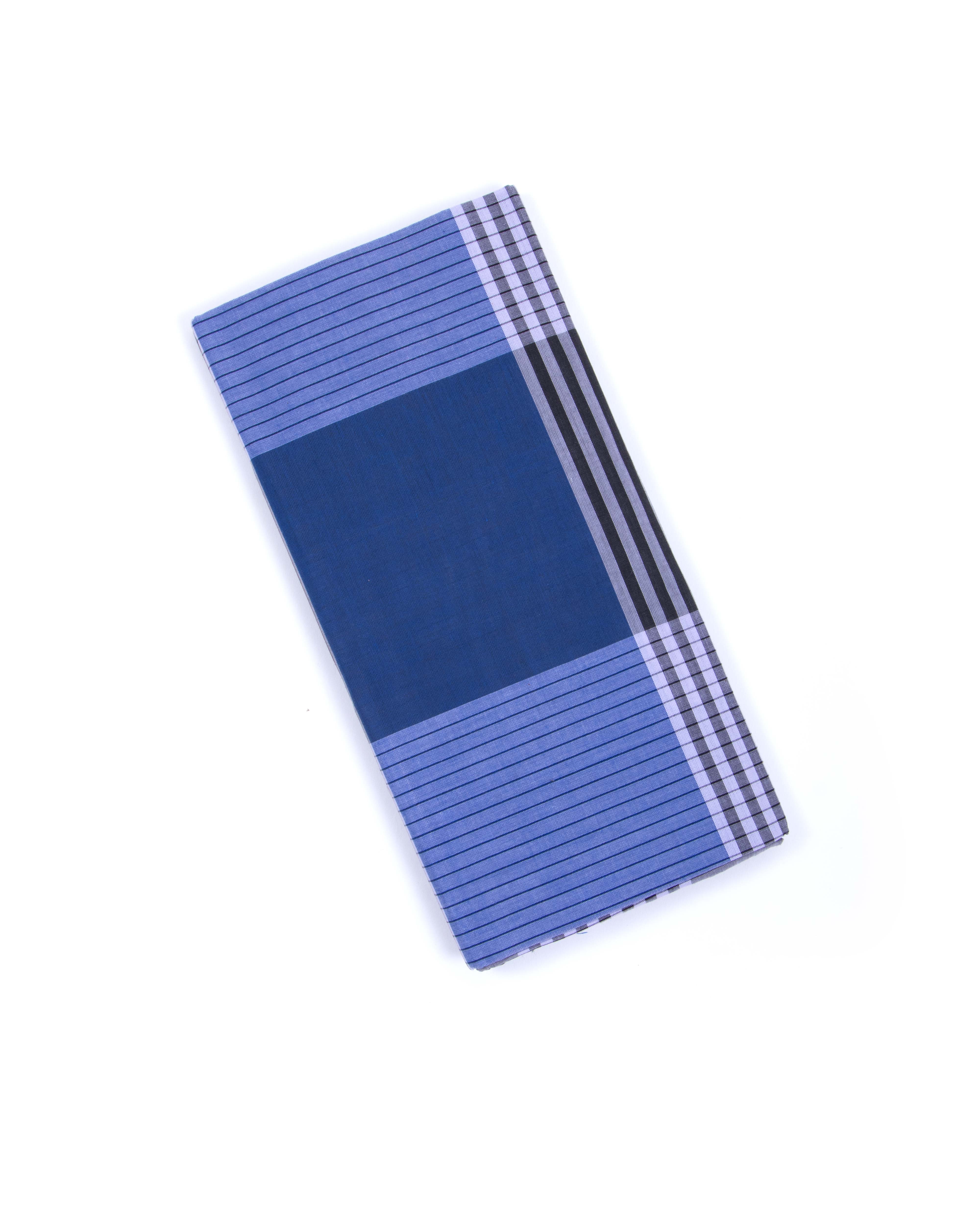 Buy Nandu Brand Blue Checkered 2.10m Stitched Lungi Online Jeyachandran