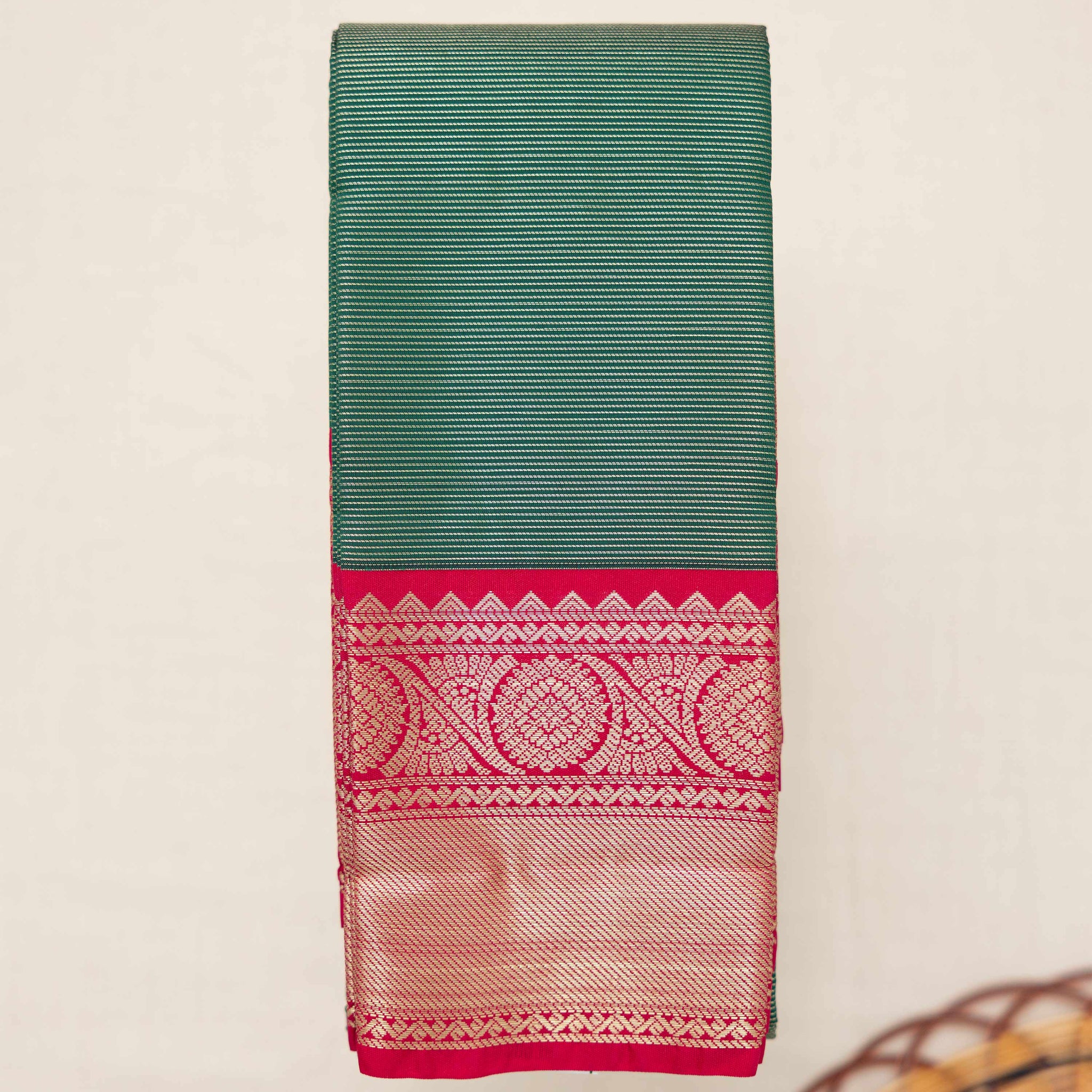 Green Colour Premium Silk Saree