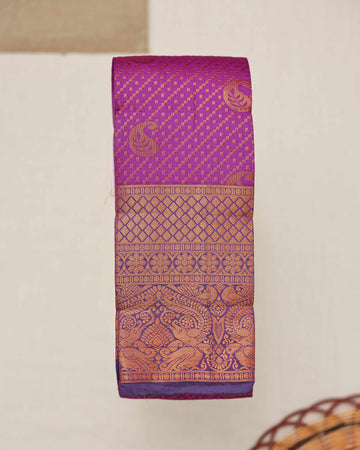 Purple Colour Premium Silk Saree