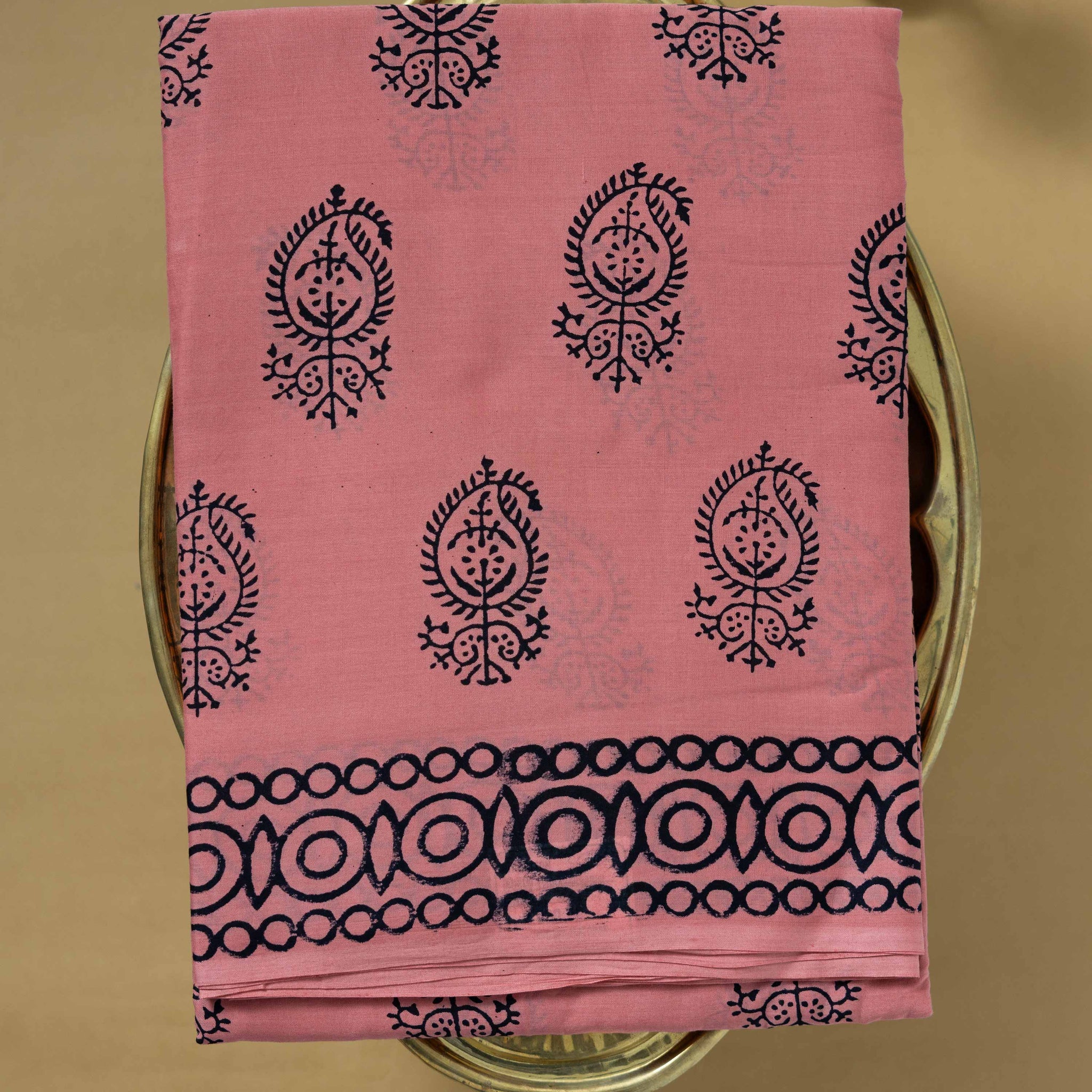 Pink Colour Mul Mul Cotton Saree