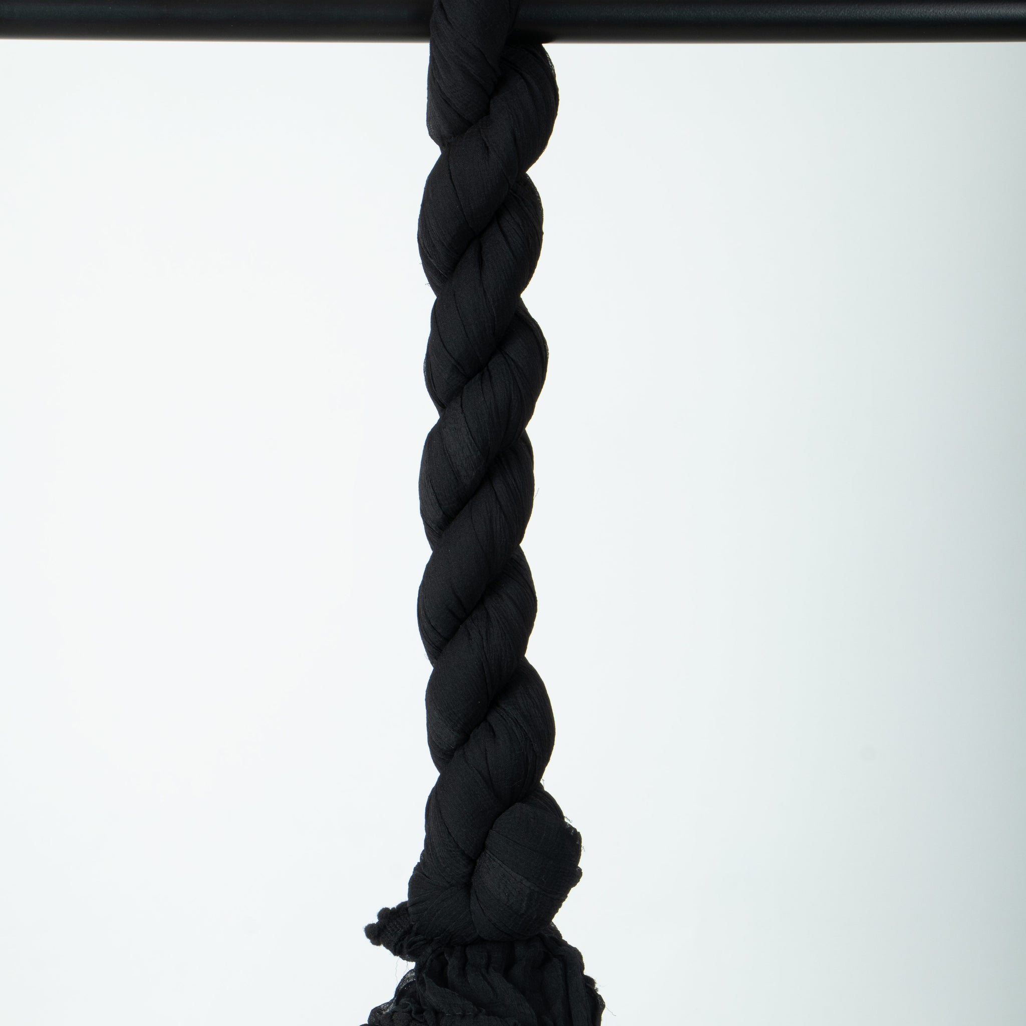 Black Colour Solid Stole