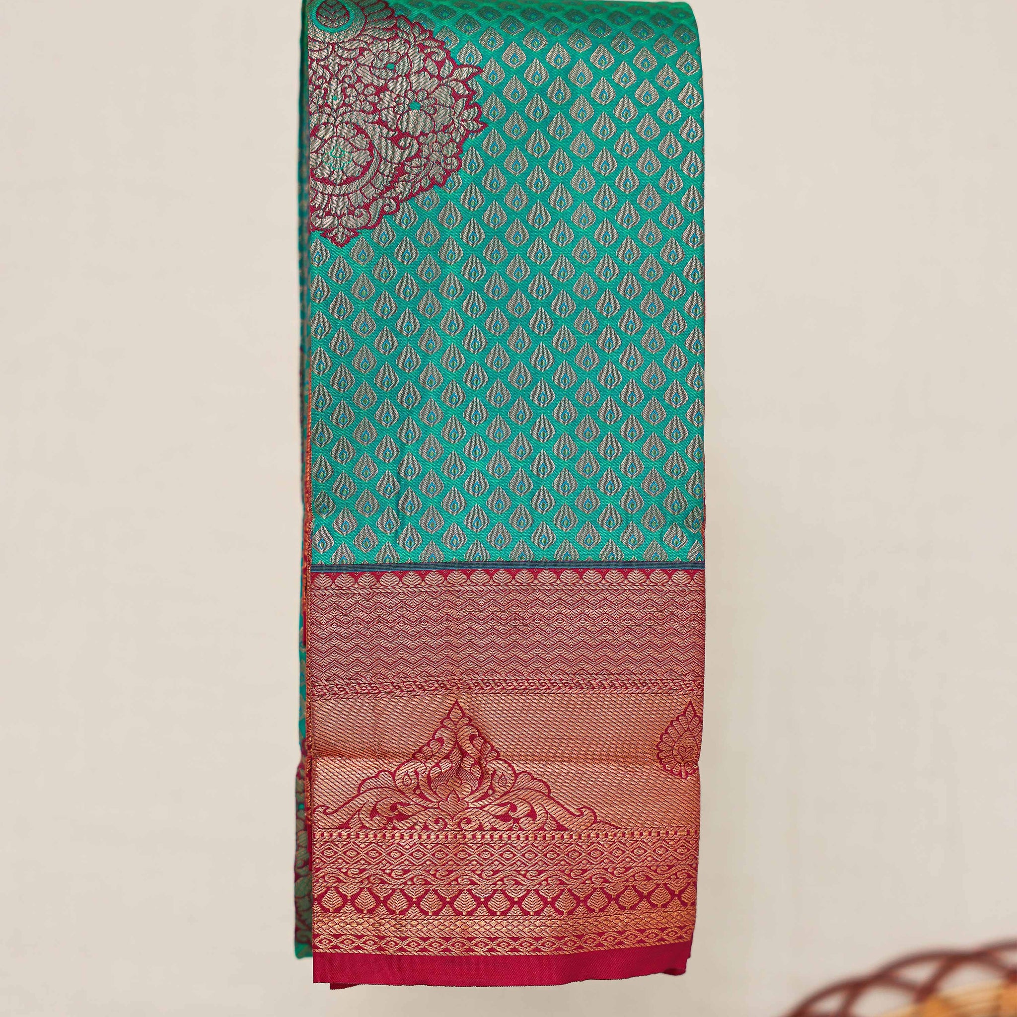 Premium Silk Saree - Green