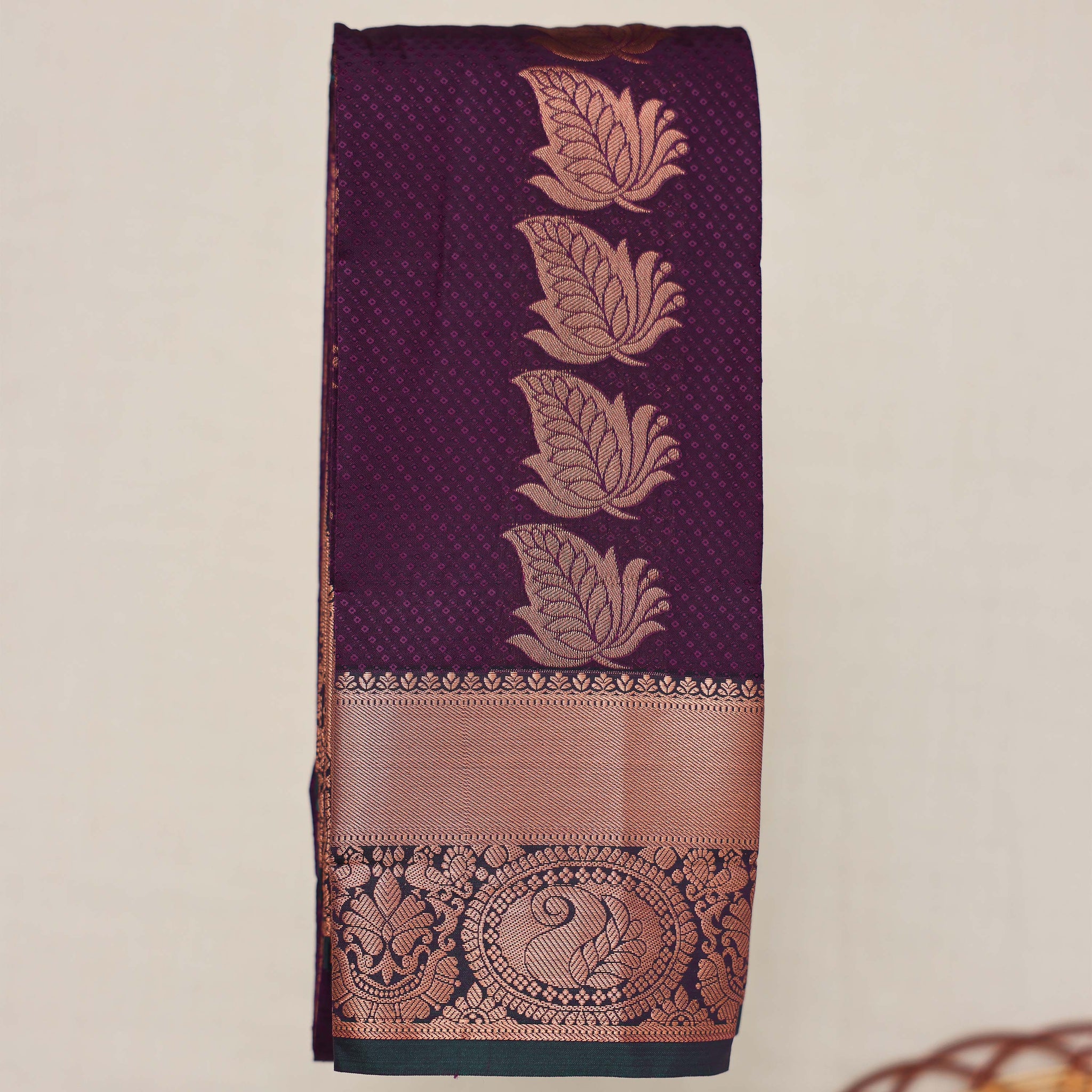 Purple Colour Premium Silk Saree