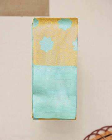Yellow Colour Premium Silk Saree