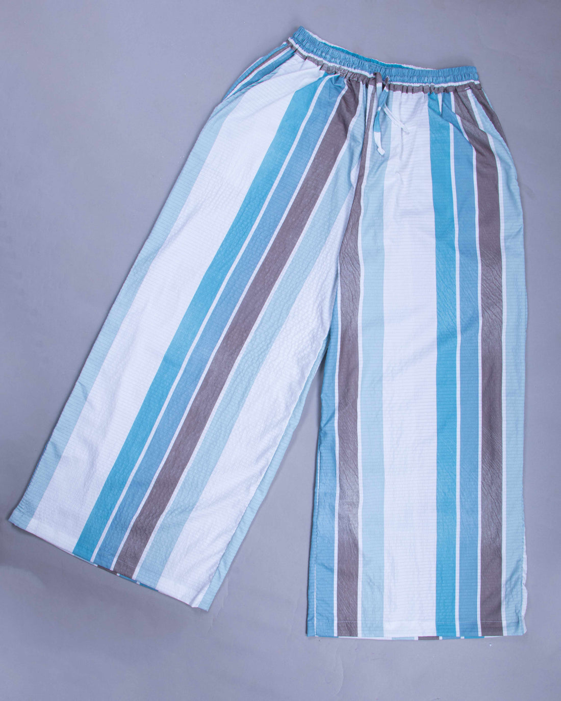 Women's Striped Wide-Leg Palazzo Pant - Multi