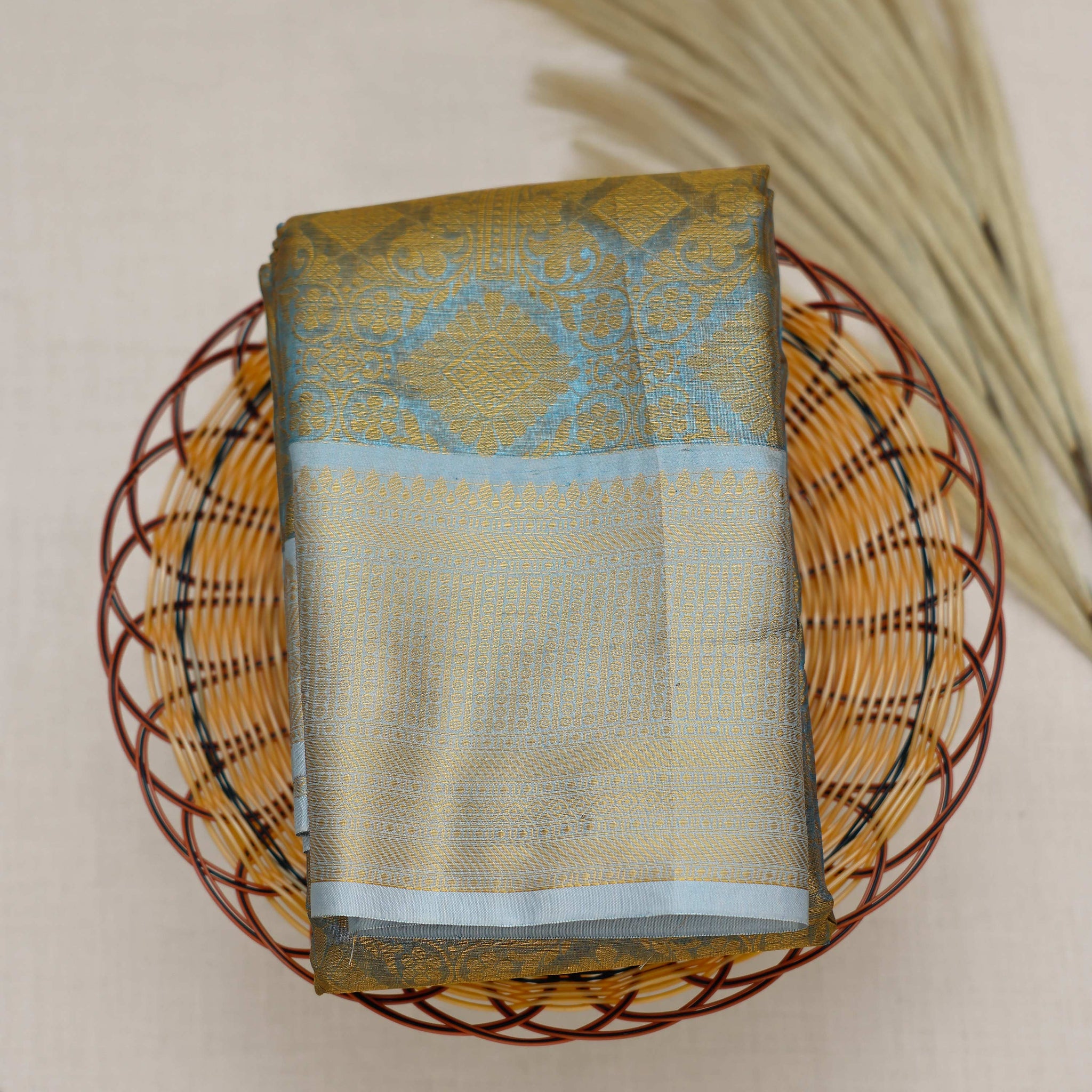 Multi Color Tissue Saree