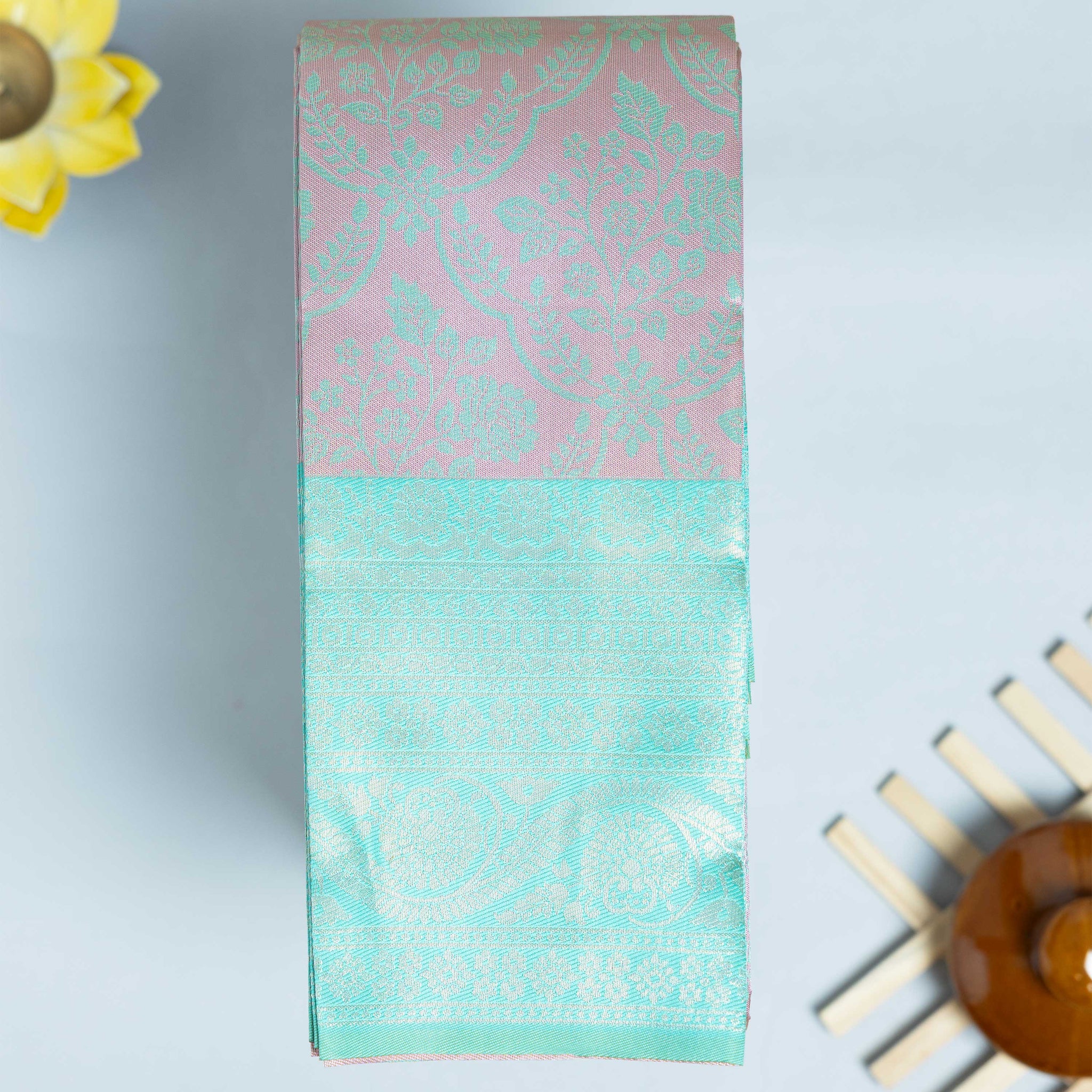 Pink Color Elampillai Silk Cotton Sarees